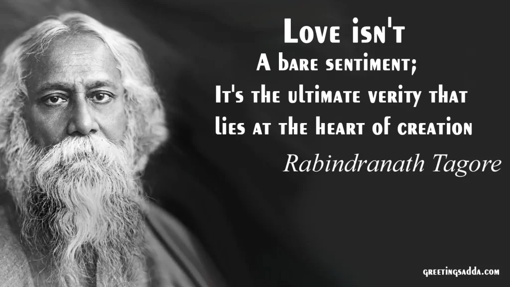 rabindranath tagore quotes on education