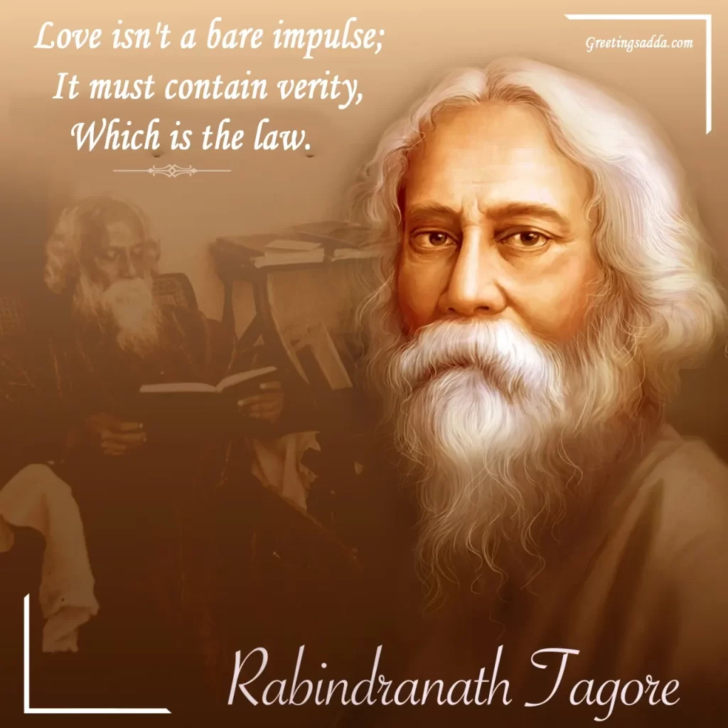 Rabindranath Tagore motivational quotes