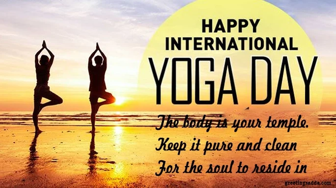 international yoga day quotes in english